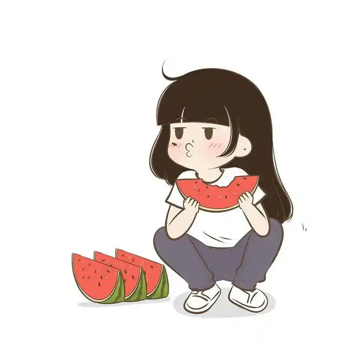 Aesthetic Cartoon Girl Dp