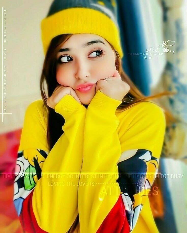 Attitude Cute Girl Dp