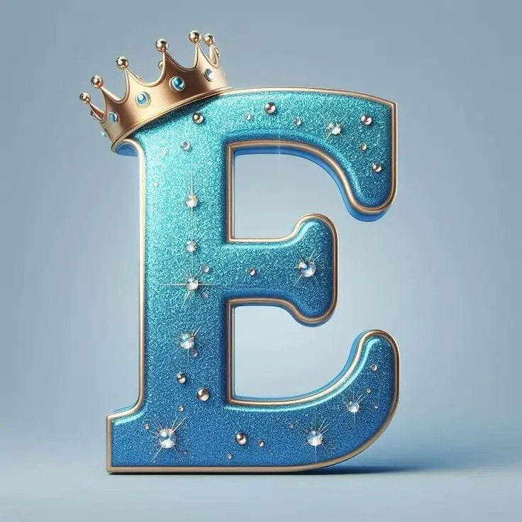 E Letter photo For Girl