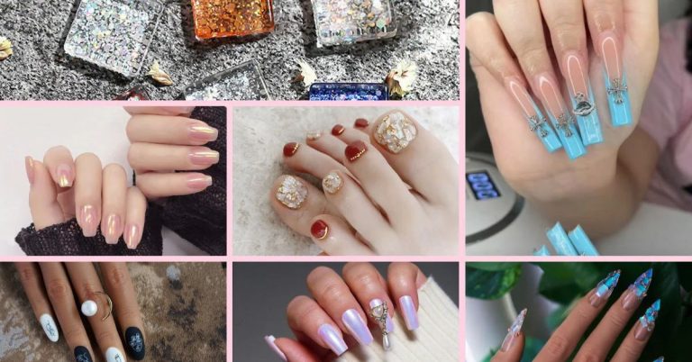 Gift Box Nail Ideas