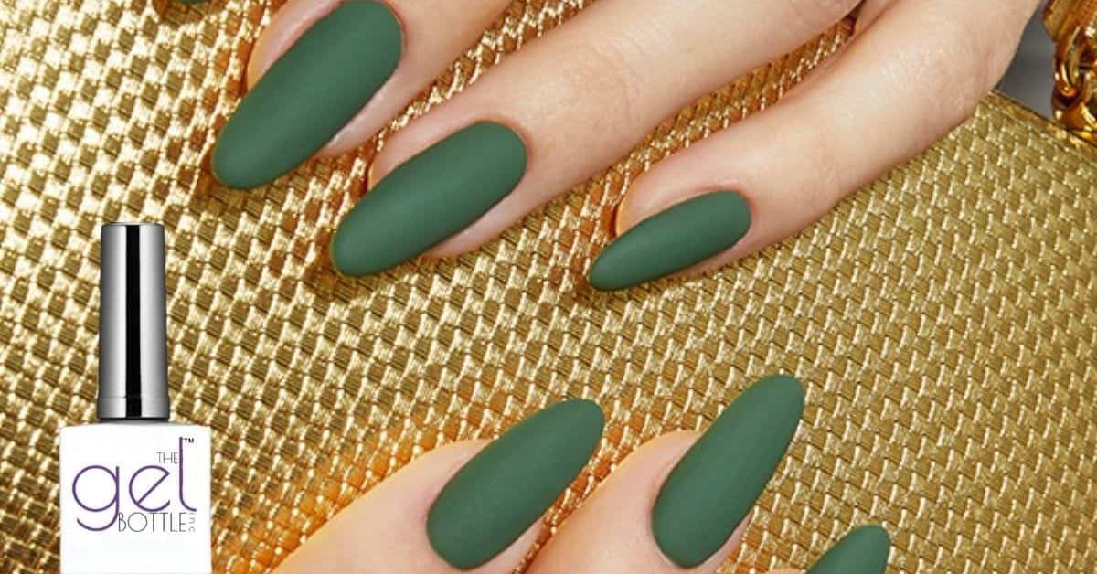 Luxe Green Nails