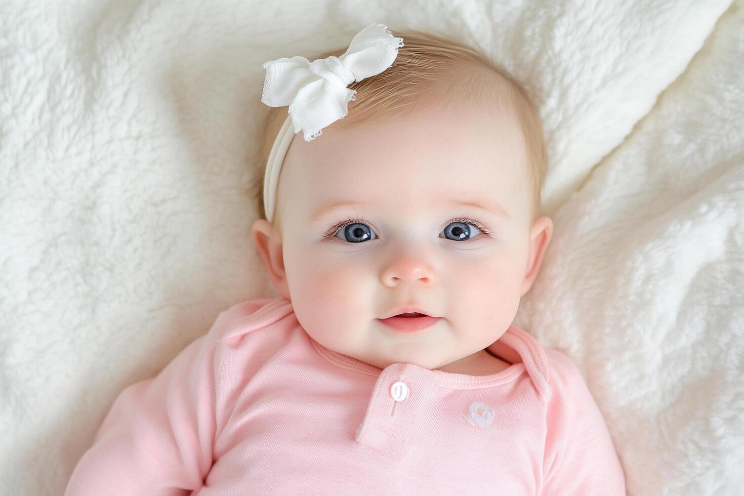 Pink Dress Cute Baby Girl Images