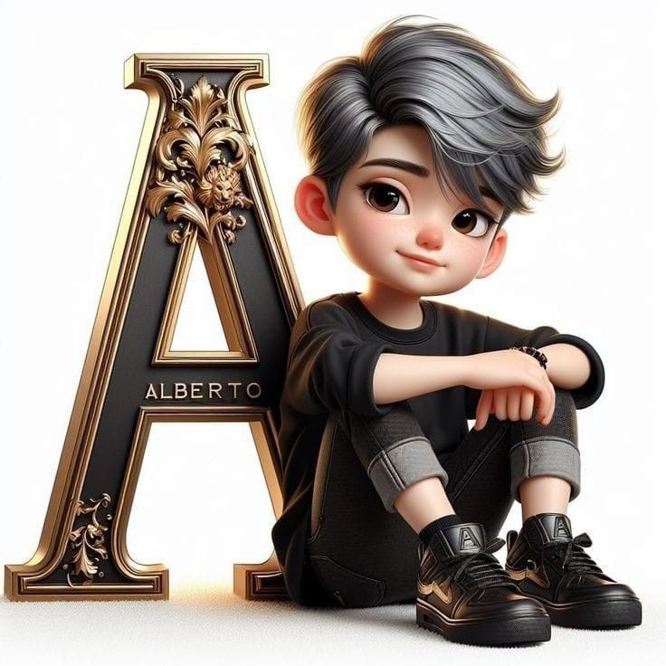 Stylish A Name Wallpapers