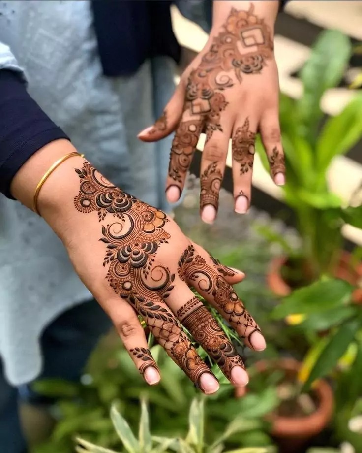 Aesthetic Mehndi Design