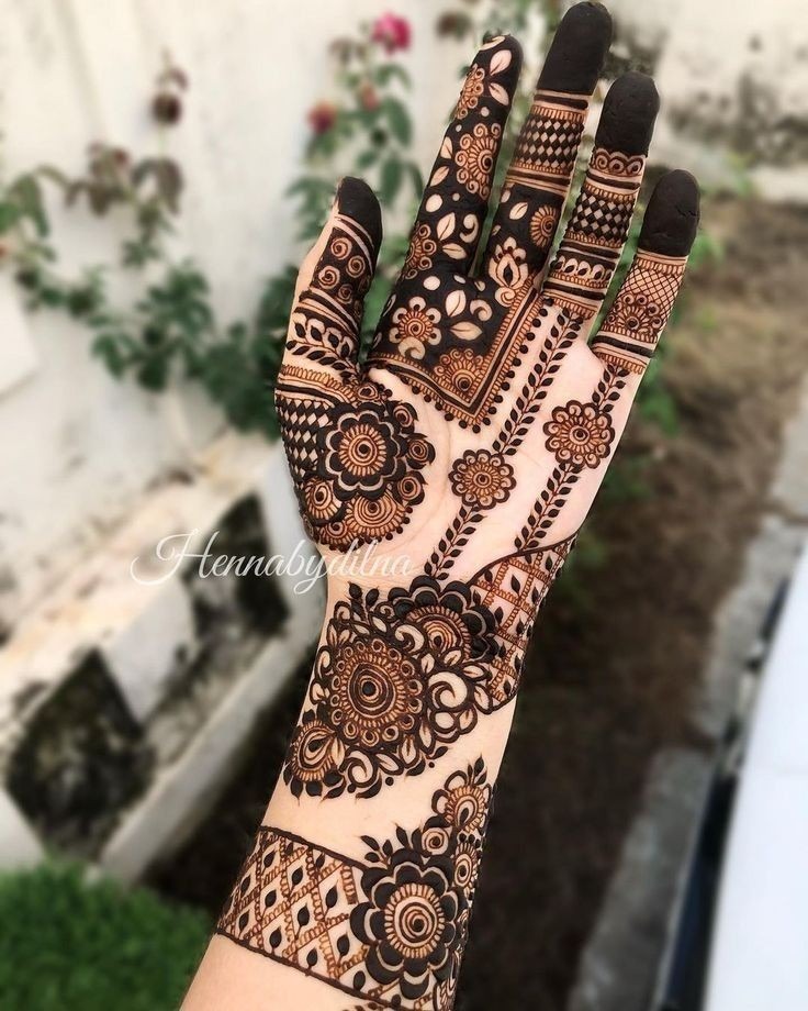 Back Hand Mehndi Design Images