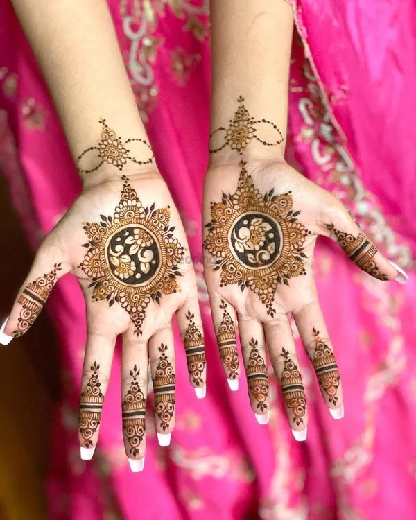 Cute Simple Mehndi Designs Hands