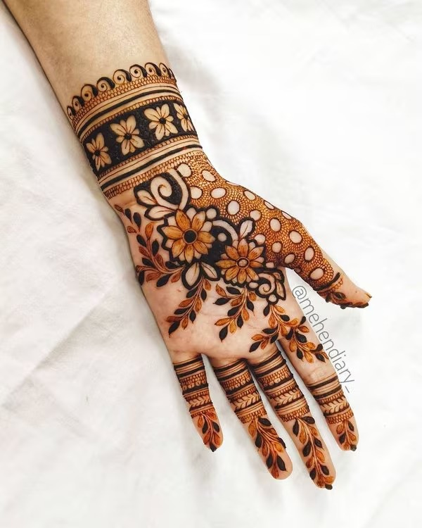 Easy Mehndi Design Images