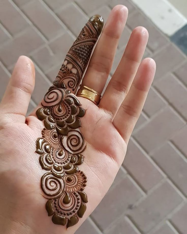 Full Hand Mehndi Design