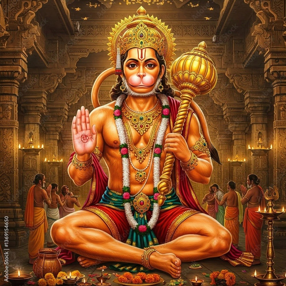 Hanuman Wallpaper 4k