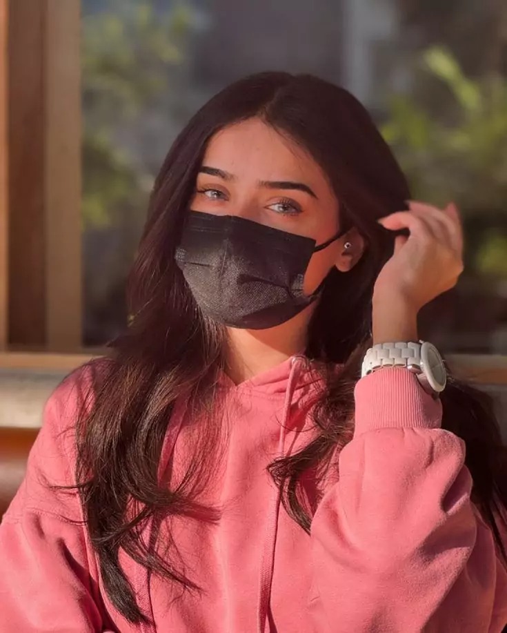 Mask Girl Dp For Instagram