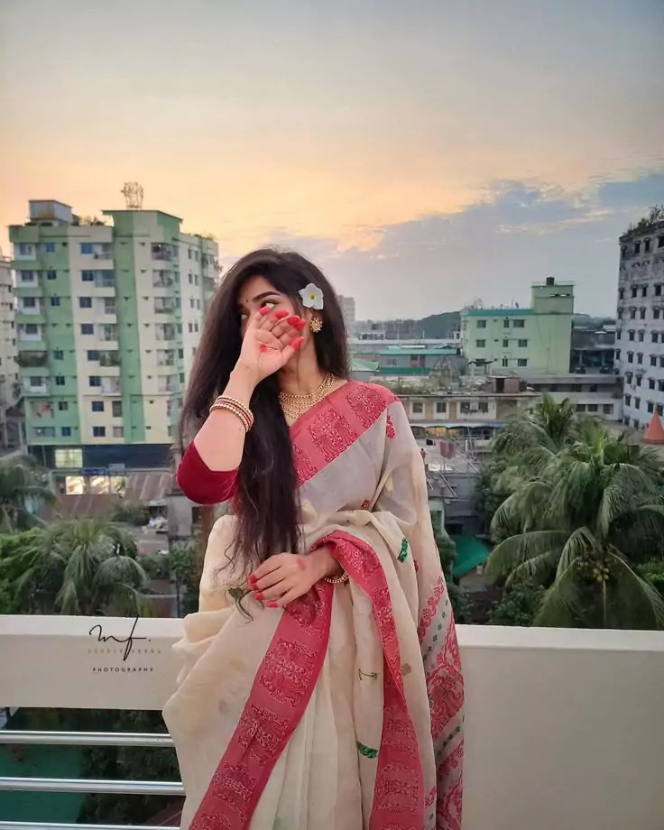 Stylish Saree Dp Girl