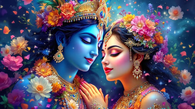 Romantic Radha Krishna Images