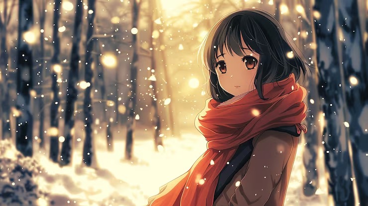 Asthetic Anime Girl Dp