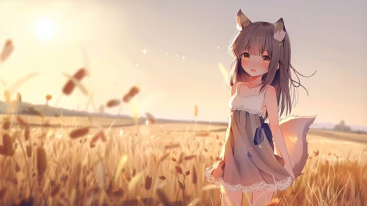 Cool Dark Anime Girl Dp