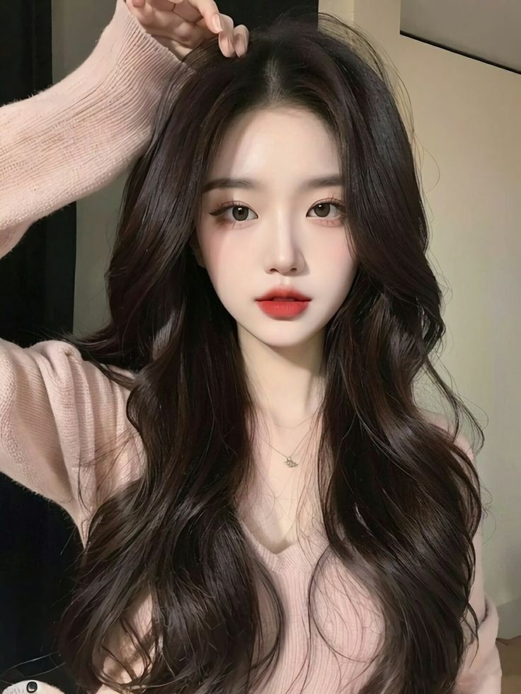 Cute Korean Girl Profile Picture Hidden Face
