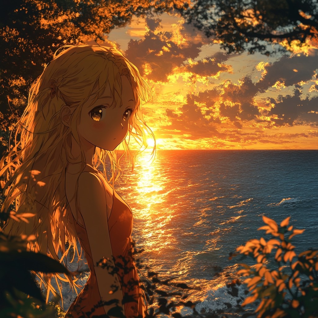 Happy Cute Anime Girl Dp