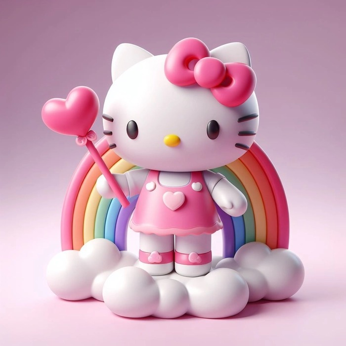 Cute Hello Kitty Pfp Girl