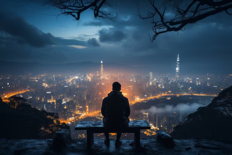 Sad Anime Boy Wallpaper