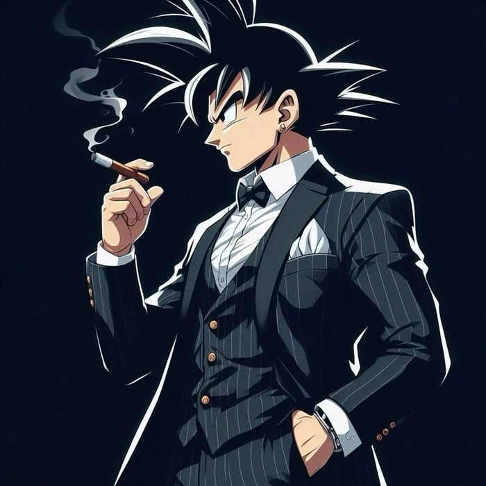 Christmas Goku Pfp