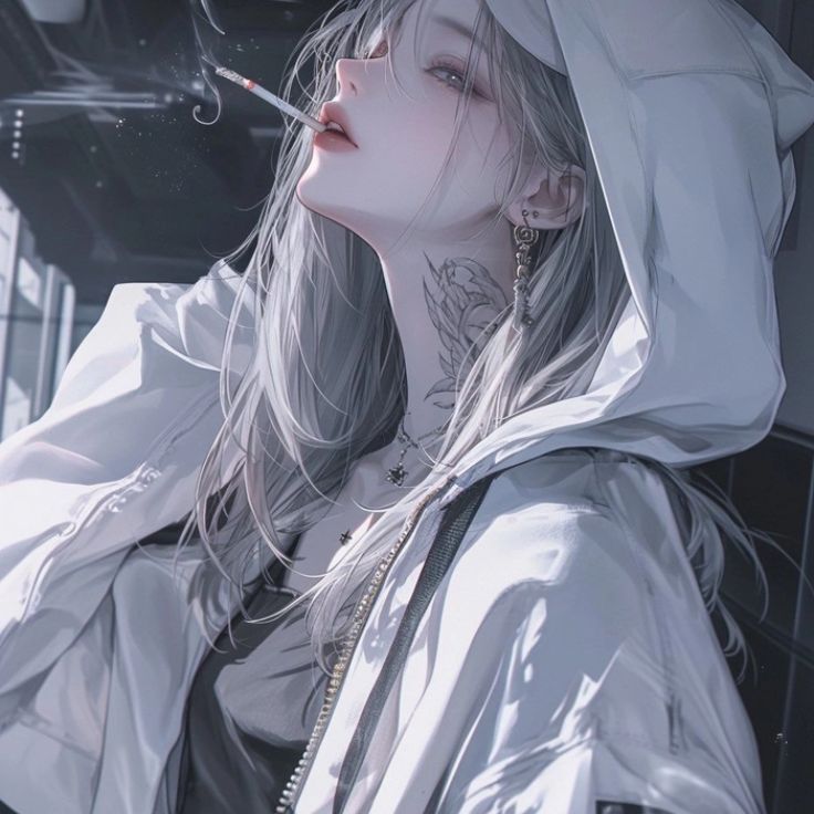 Cute White Pfp